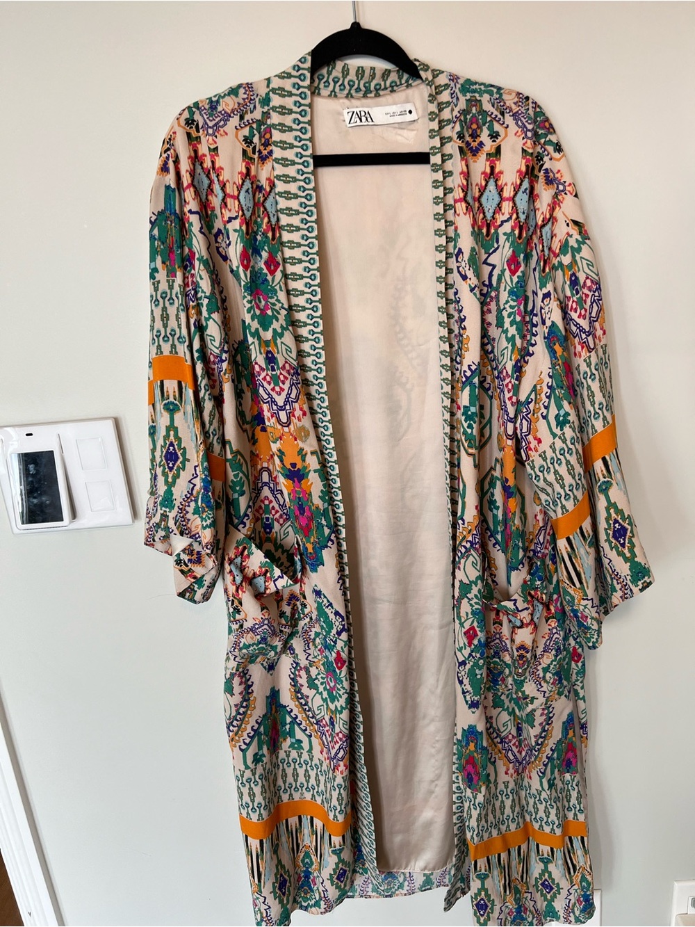 Cute bright color Zara duster